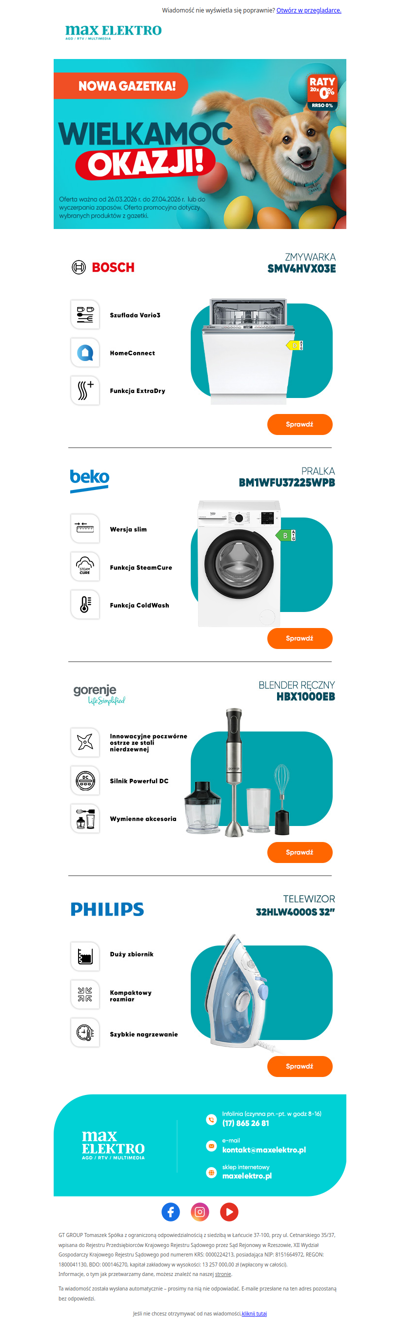 🥚 Wielkamoc Okazji, czyli nowa gazetka promocyjna właśnie ruszyła!