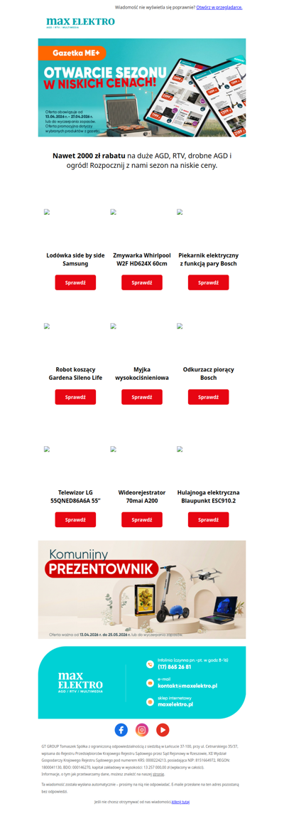 🌼 Otwieramy sezon na niskie ceny!