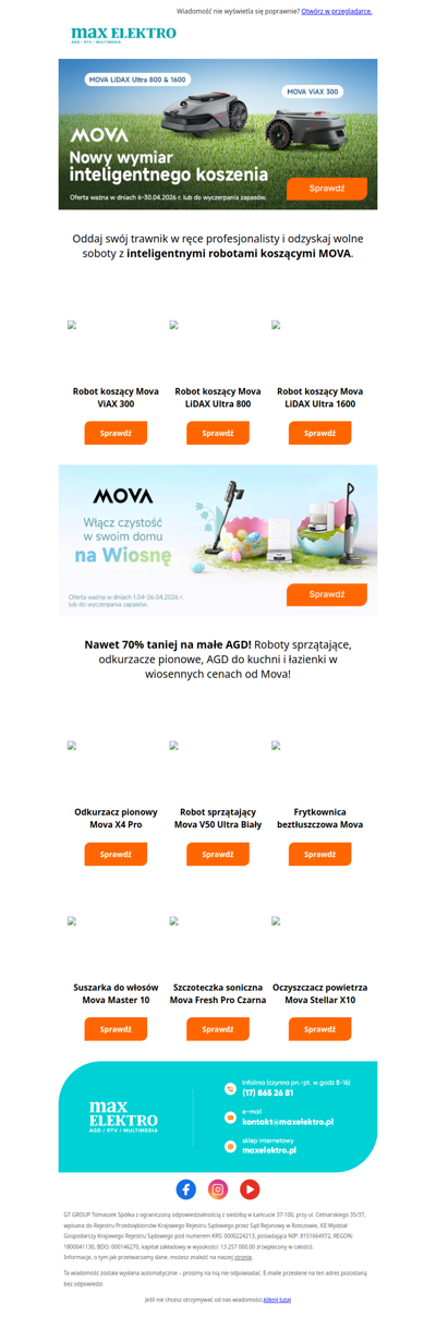 💰 Włącz tryb oszczędzania z MOVA!