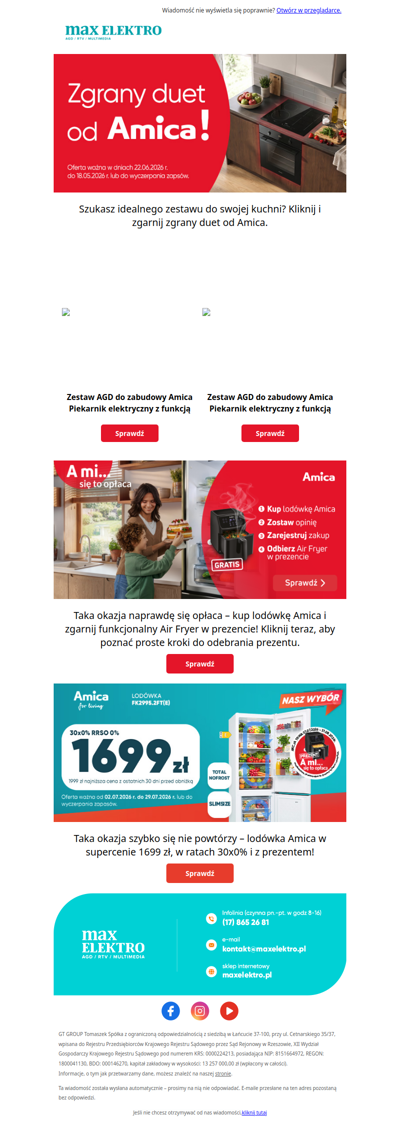 💰Oszczędzaj z Amica!