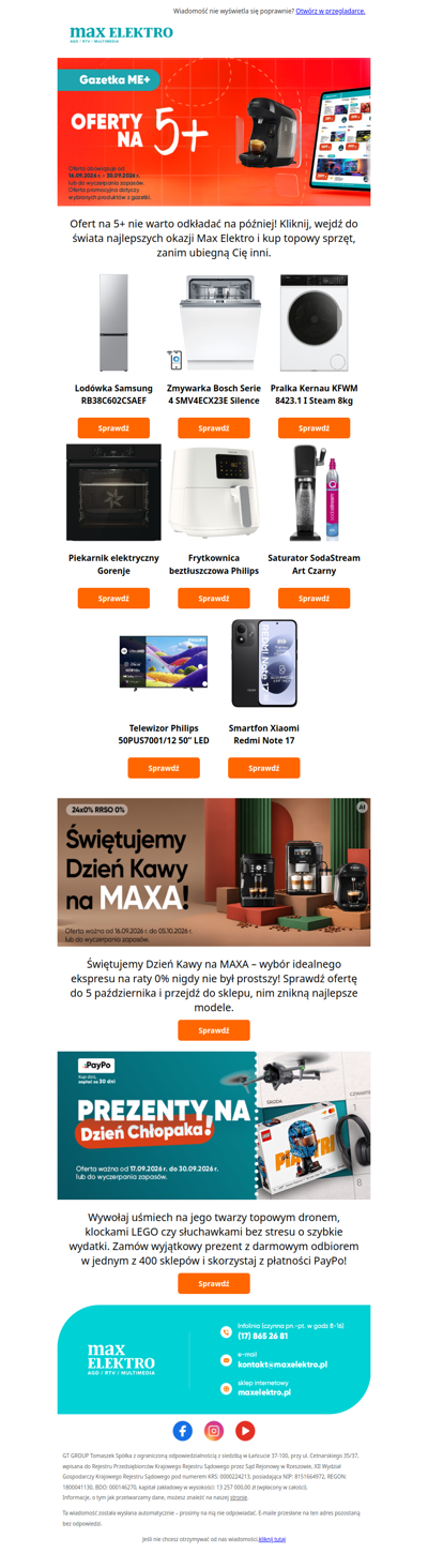 🔔 Oferty na 5+ | Ekspresssy | Prezenty dla chłopaka