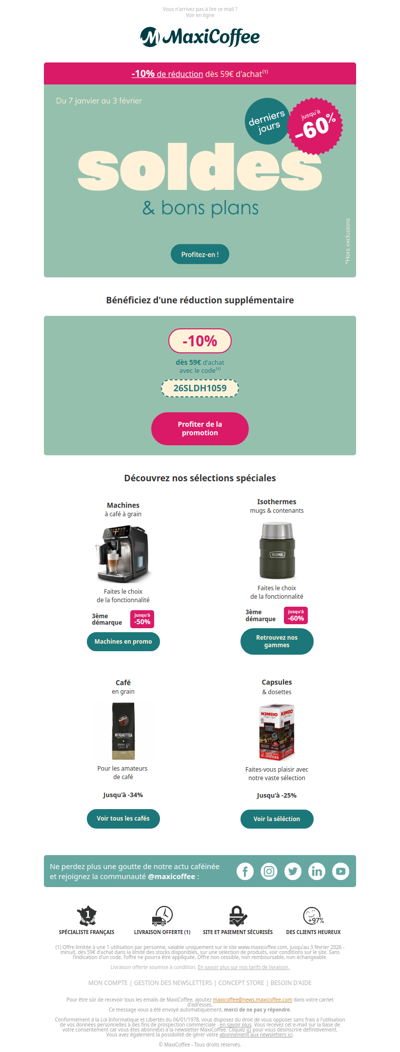 Dernière ligne droite ⚡ Stocks limités