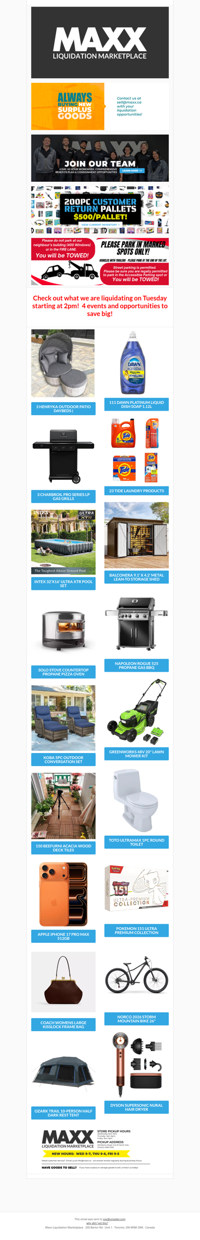 Score the brands you want—for what you want to pay at Maxx.ca!