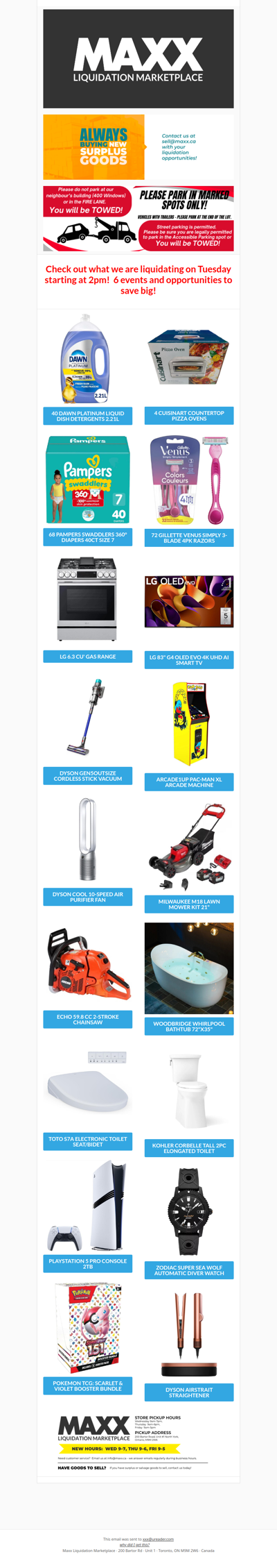 Join Maxx as we close out May with a bang!  Dealers, Consumers and Shoppers will all find what they need here!!