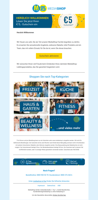 Herzlich Willkommen bei MediaShop