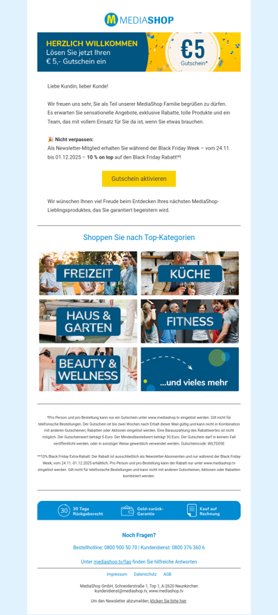 Herzlich Willkommen bei MediaShop