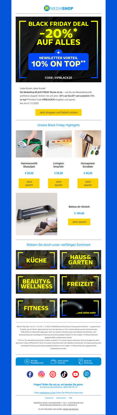 🖤 Black Friday Week startet 🖤