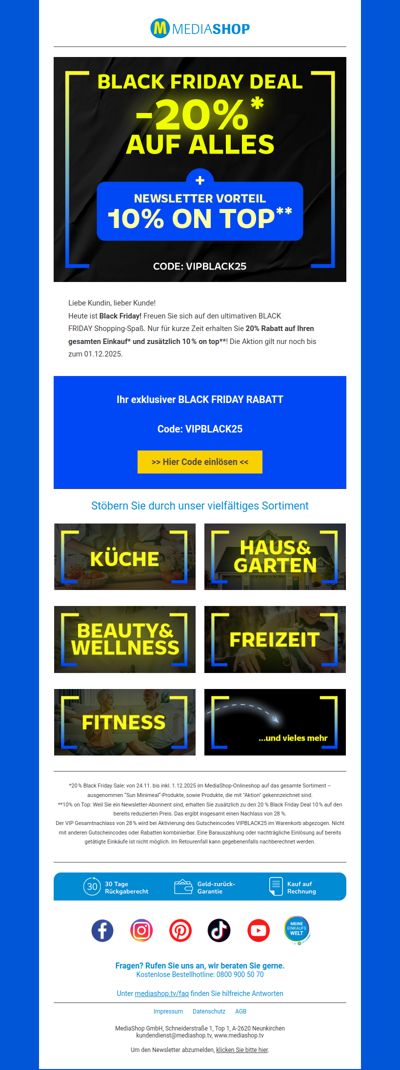 🖤 Black Friday Deal gesichert? 🖤