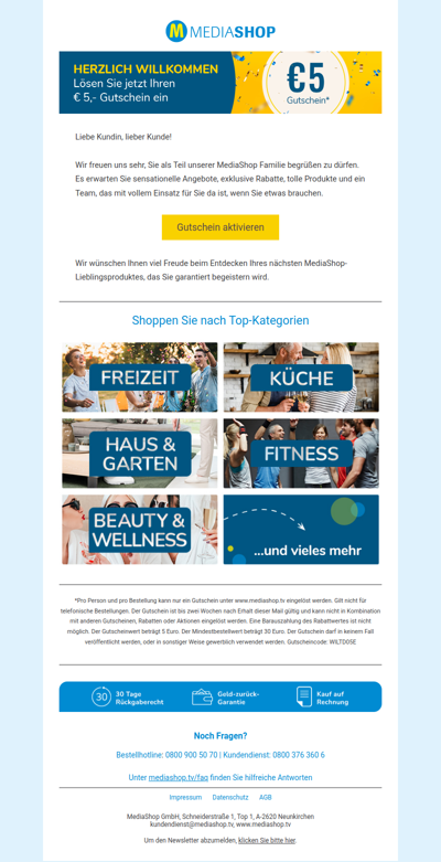 Herzlich Willkommen bei MediaShop