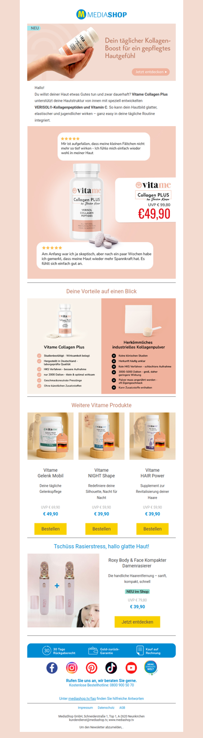 ✨ Deine Haut verdient das Beste – starte jetzt!