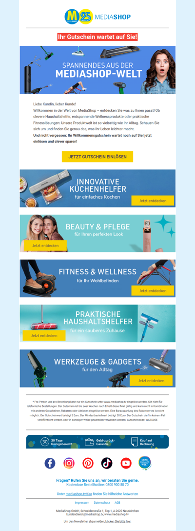 Wo suchen Sie zuerst? Unsere Kategorien im Überblick