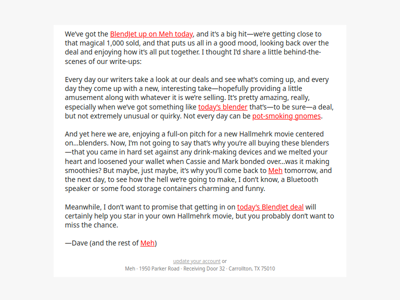 Holy crap, it can make a margarita!