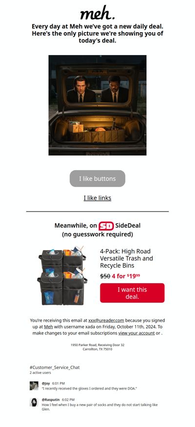 Keep It Compartmentalized