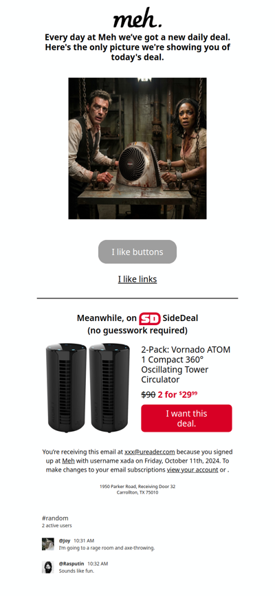 Relatively Comfortable