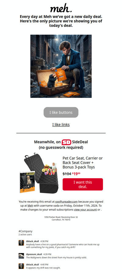 Sponsored Post (That’s Coming From Inside the House)