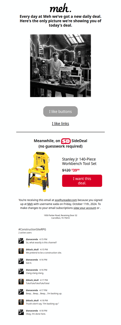 The Tools Make The Child