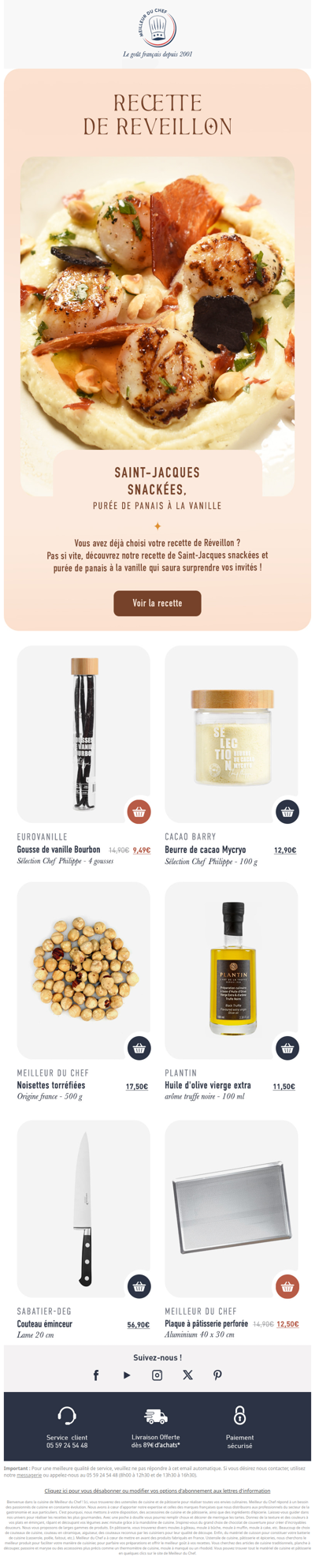 Un recette de réveillon facile et surprenante !