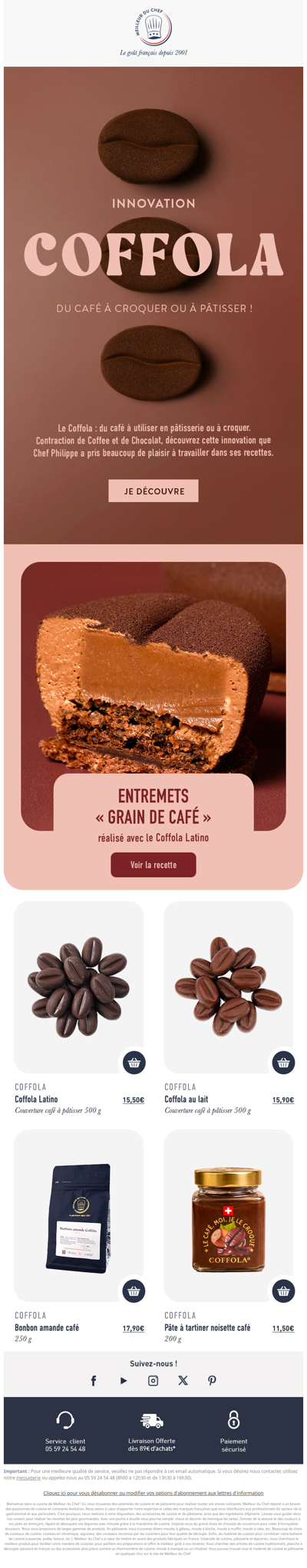 Du Café à Croquer ou à Pâtisser !