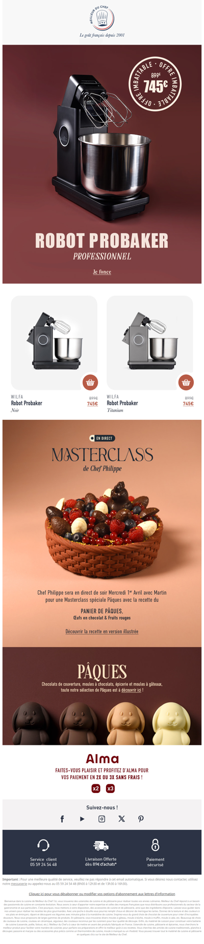 Le Robot Probaker à prix fou !