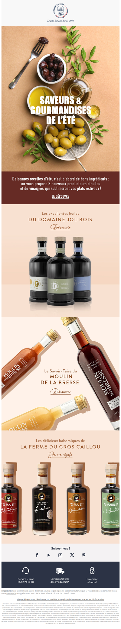 3 nouveaux alliés pour sublimer vos recettes d'été !