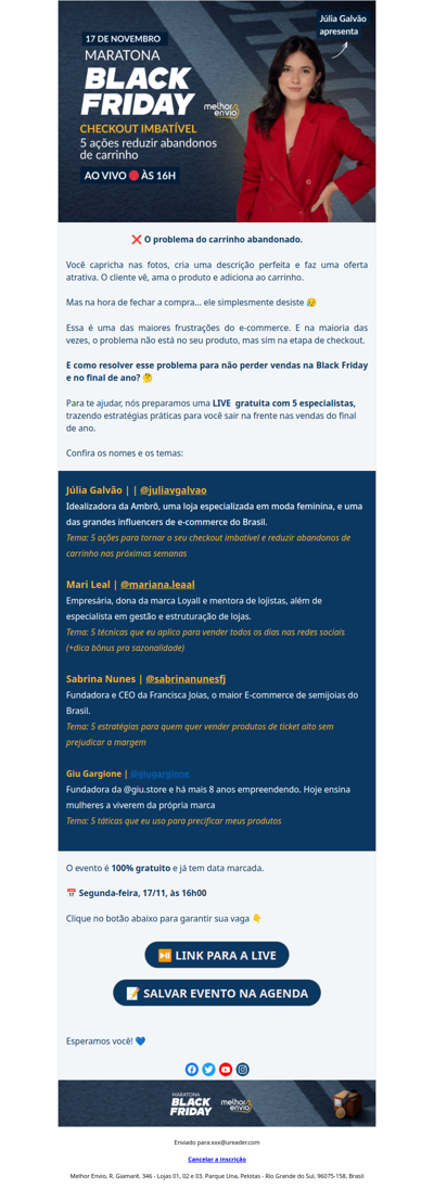 [AULA AO VIVO] 5 dicas para salvar carrinhos abandonados