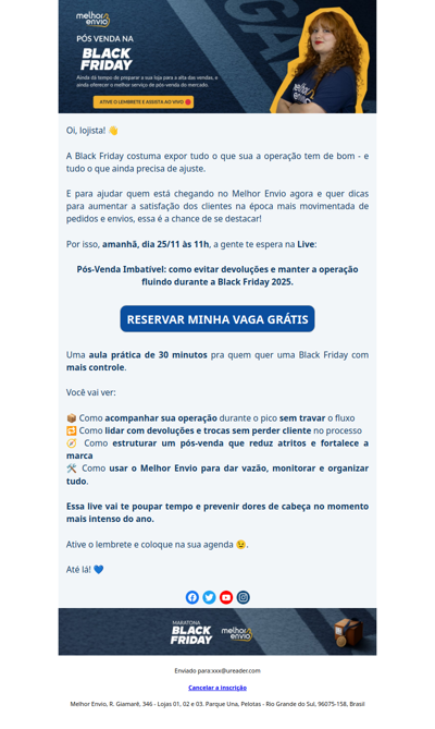 👊 Toc toc… a Black Friday tá na porta! 🤑