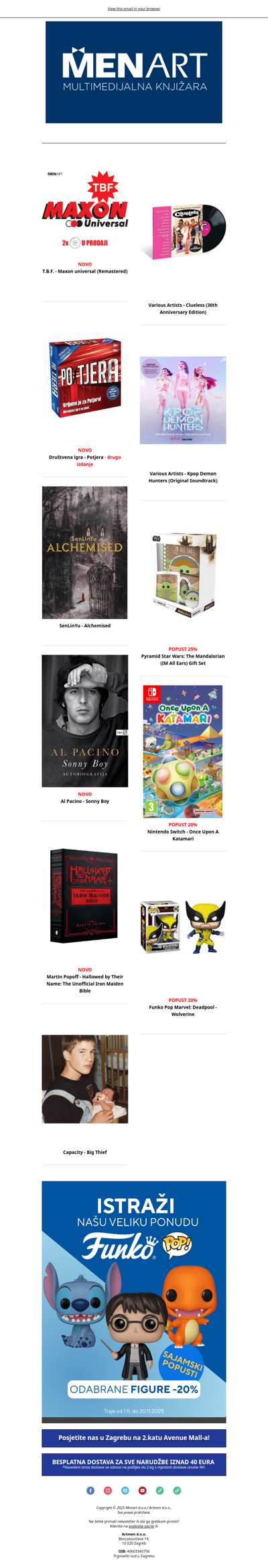 🔥NOVO TBF Maxon LP, nova 