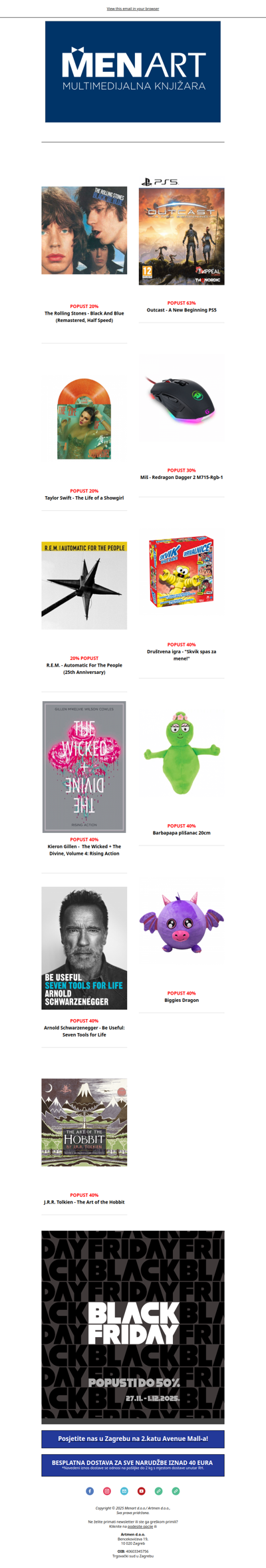 ✳️✴️ Black Friday je stigao ❗Pogledajte popuste 👉