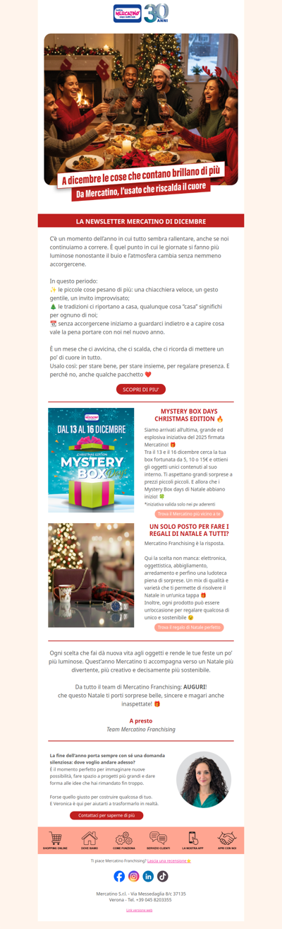 Sta per iniziare la magia: hai già trovato la tua Mystery Box di Natale? ✨