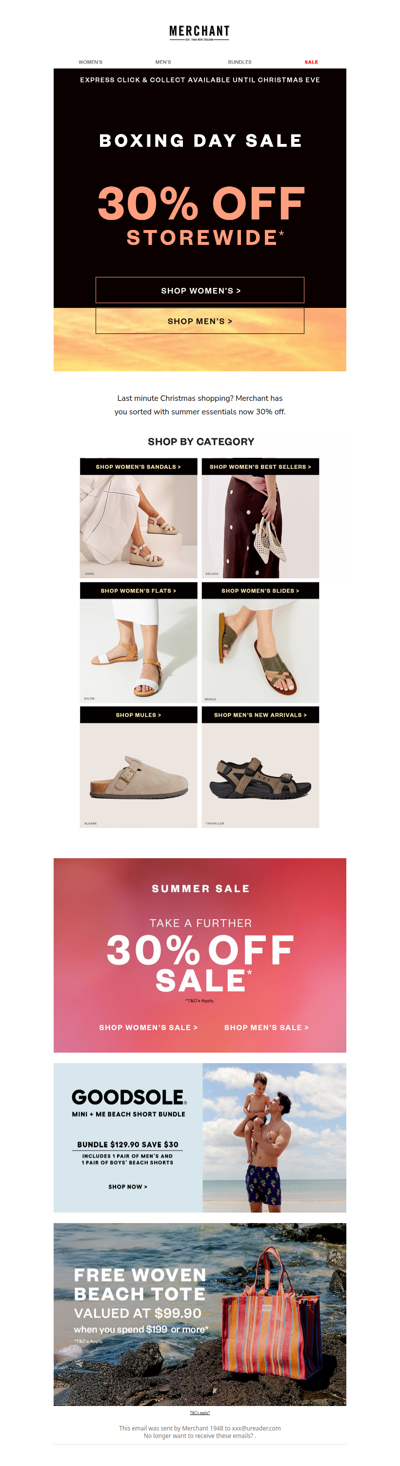 ⚡OUR BOXING DAY SALE IS HERE ⚡