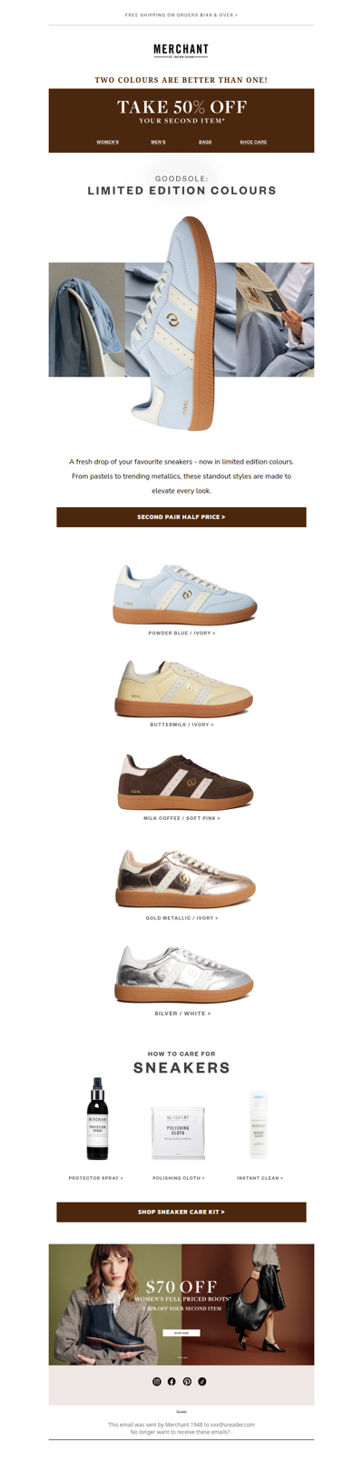 Just Dropped: Limited Edition Goodsole