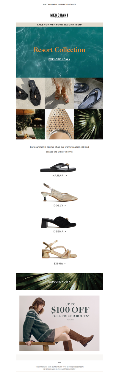 Resort Has Arrived At Merchant ⛱️