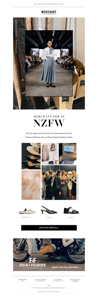 Merchant 1948 At NZFW