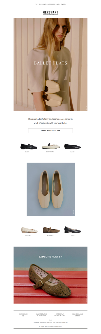 New Season, New Ballet Flats For You!