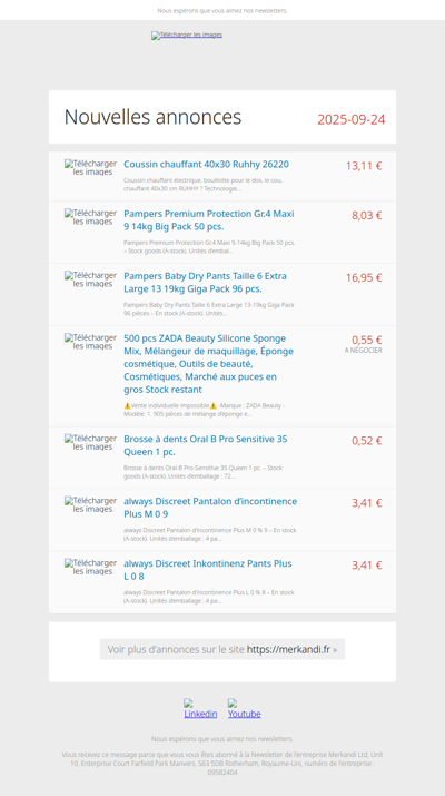 📦 Cette offre va vous intéresser