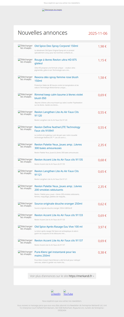 Vous ne pouvez pas rater ces offres 📦