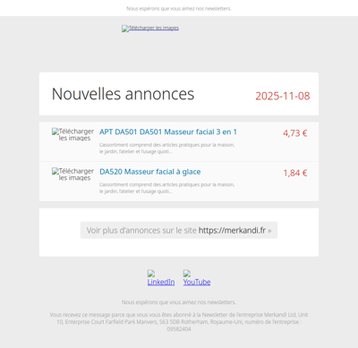 Vous ne pouvez pas rater ces offres 📦