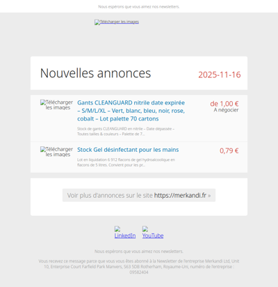 📦 Découvrez ce qui est nouveau chez nos grossistes