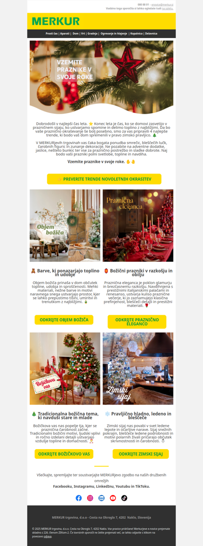 Odkrijte 4 novoletne trende in vzemite praznike v svoje roke 🎀