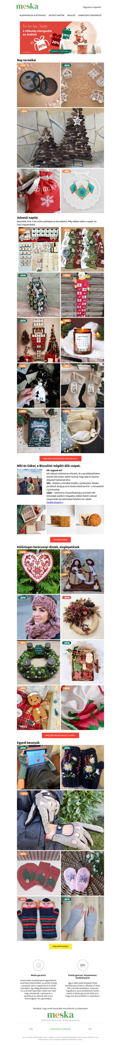 10-20-30% - Időtlen karácsonyi ajándékok