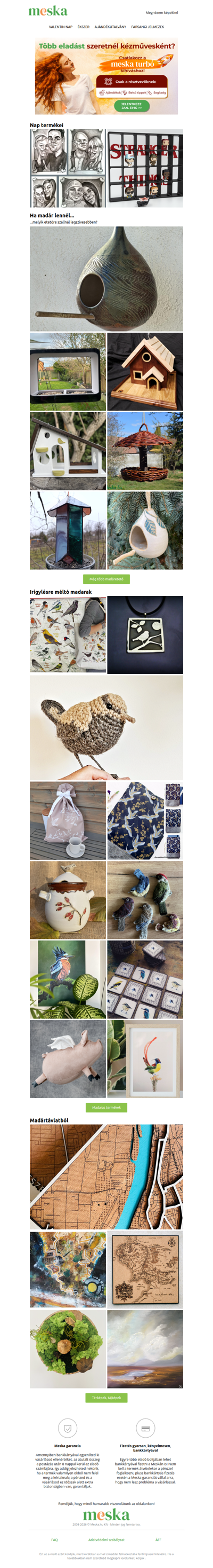 Madárlátta kincsek