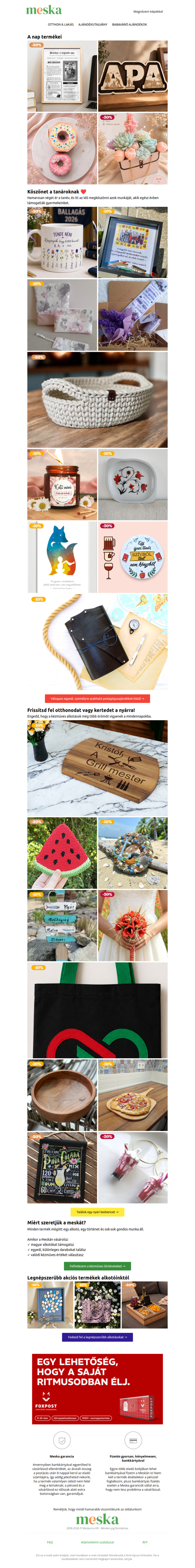 ☀Ajándékok, nyári hangulat és kézműves csodák ☀