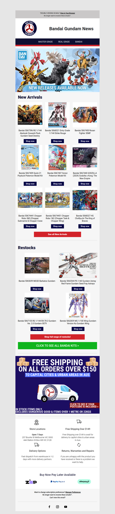 Bandai Gundam News: The Latest Arrivals in Bandai & Gundam Just Landed! 🤖🦾