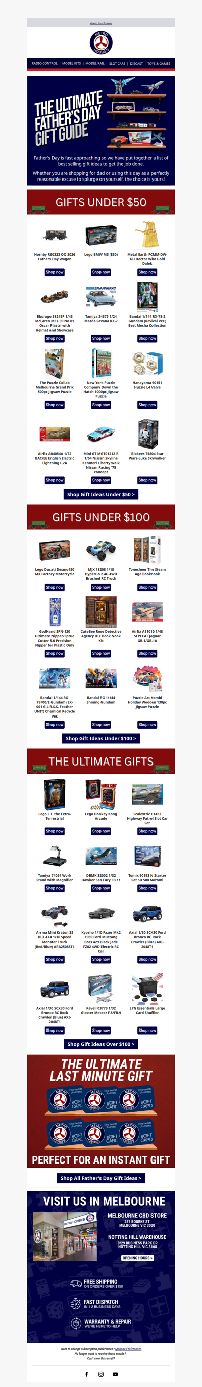 Father's Day Gifts He'll Love 🎁