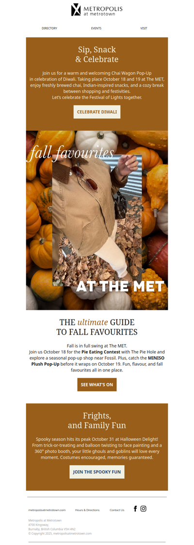 Fall Festivities at the MET 🍂