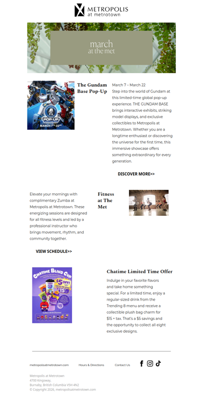 Move, Explore, Indulge | March at The MET