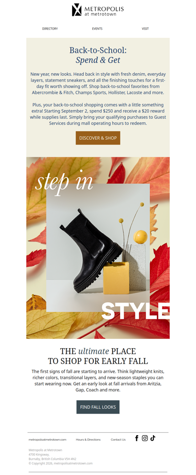 Back-to-School Now, Fall Favorites Next 🍂👟