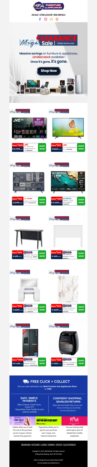 🚨 MEGA CLEARANCE: Selling Out Fast!