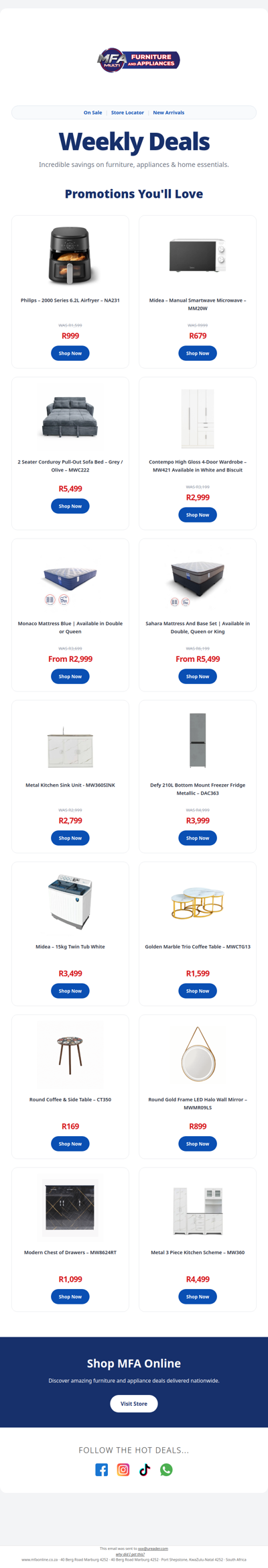 Weekly Deals You Don’t Want To Miss 🔥