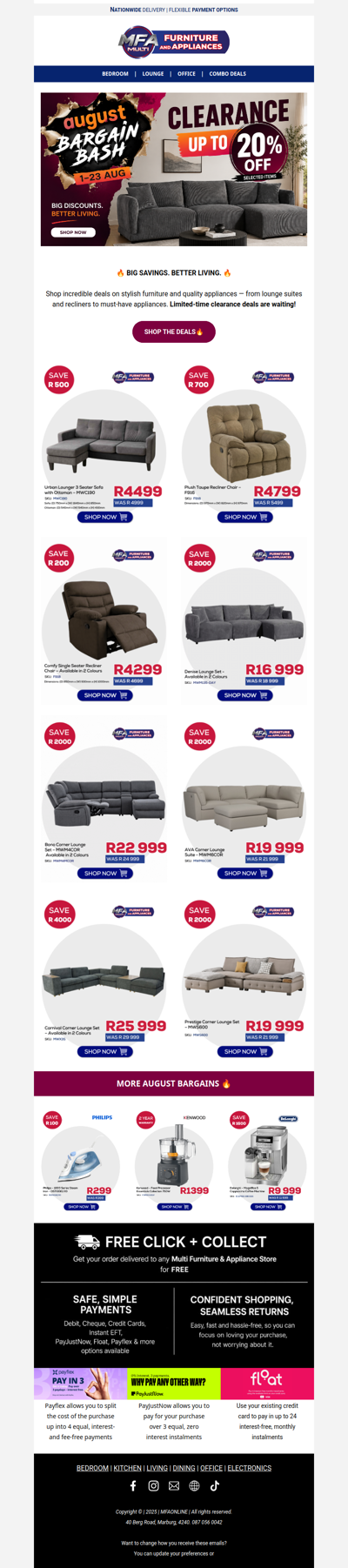 🚨 Clearance Alert! Big August Deals Are Waiting